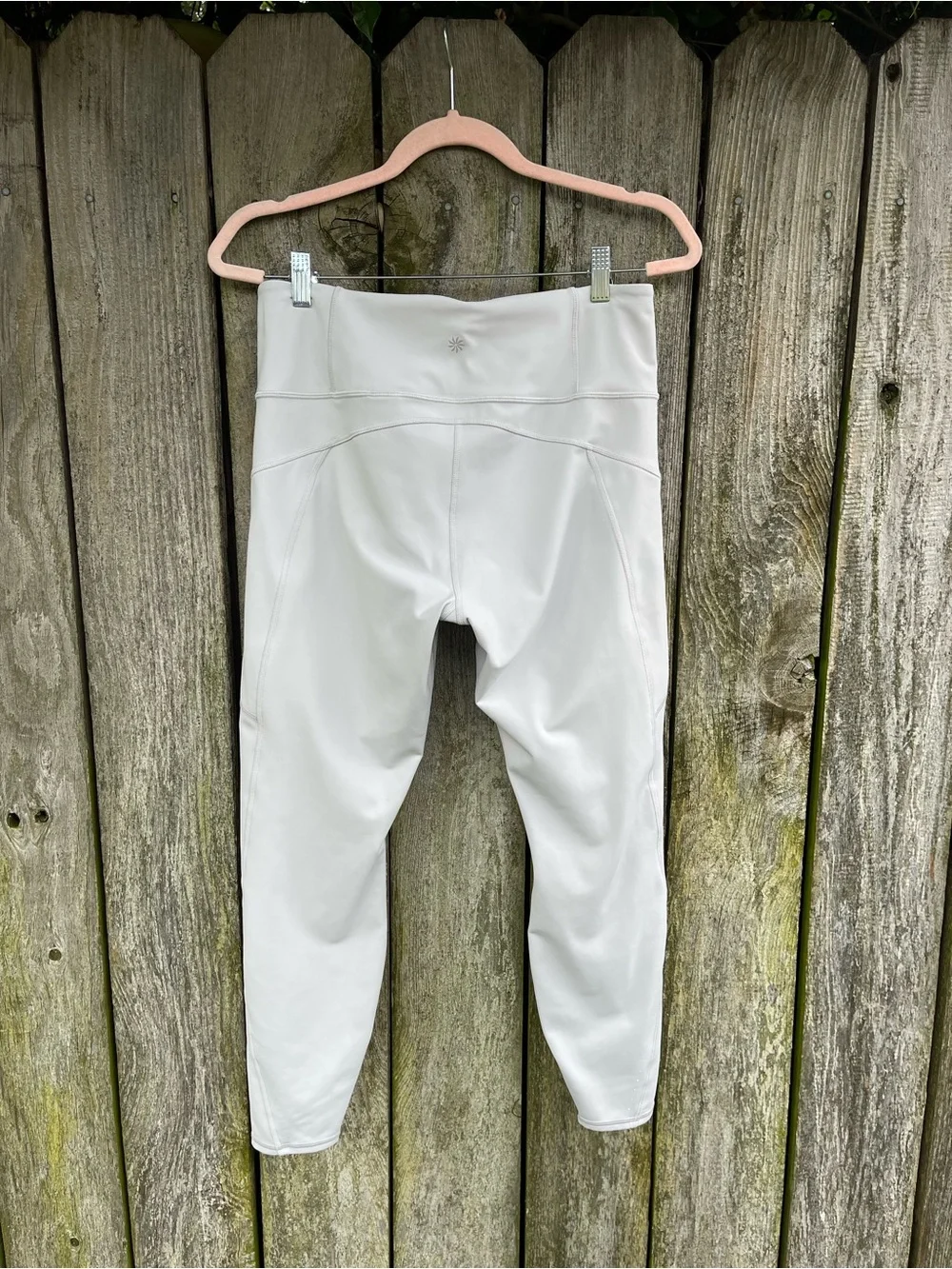 Athleta Rainier High Rise Legging Orion Gray Cold Weather Fleece Tight MINT | L